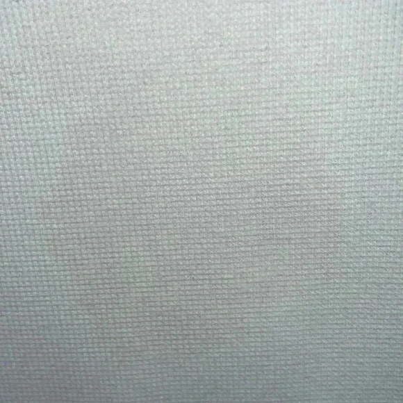 Banana Republic Waffle Knit Tee Size M Cream Cotton/Polyester/Spandex - Picture 6 of 10